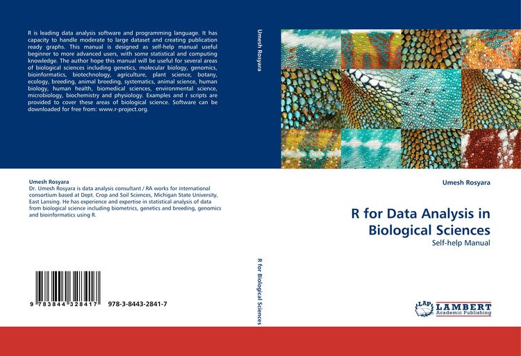 Produktbild: R for Data Analysis in Biological Sciences