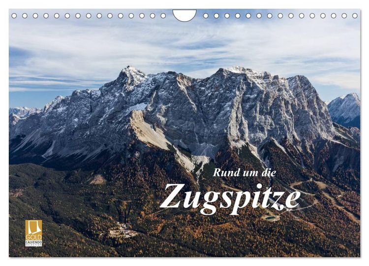 Produktbild: Rund um die Zugspitze (Wandkalender 2026 DIN A4 quer), CALVENDO Monatskalender