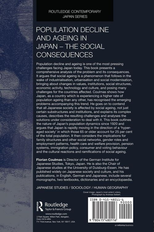 Produktbild: Population Decline and Ageing in Japan - The Social Consequences