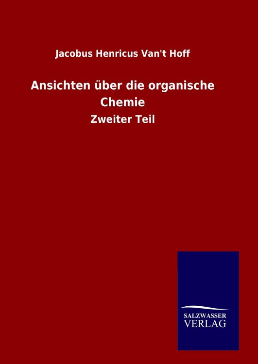 Produktbild: Ansichten &uuml;ber die organische Chemie