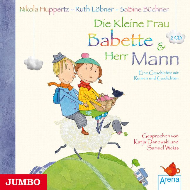 Produktbild: Huppertz, N: Die kleine Frau Babette & Herr Mann/2 CDs