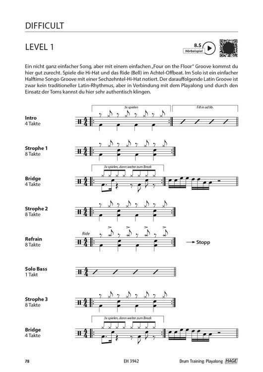 Produktbild: Drum Training Playalong