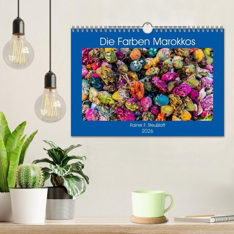 Produktbild: Die Farben Marokkos (Wandkalender 2026 DIN A4 quer), CALVENDO Monatskalender