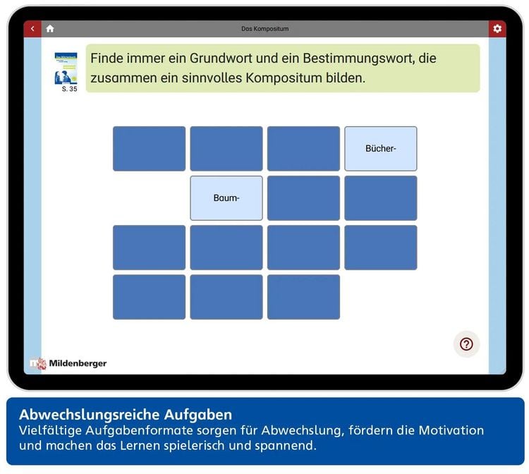 Produktbild: Das W&ouml;rterbuch f&uuml;r die Sekundarstufe &ndash; Arbeitsheft Grammatik