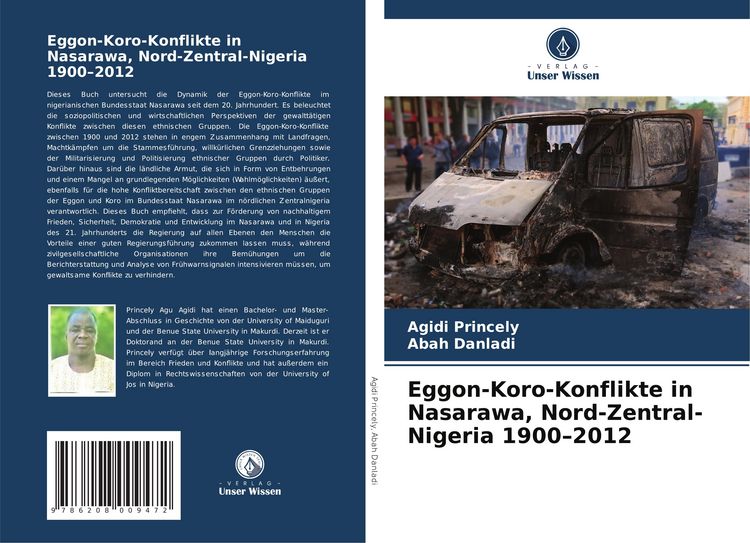 Produktbild: Eggon-Koro-Konflikte in Nasarawa, Nord-Zentral-Nigeria 1900-2012