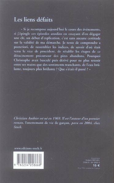 Produktbild: Les Liens Defaits Prix Nimier 2006