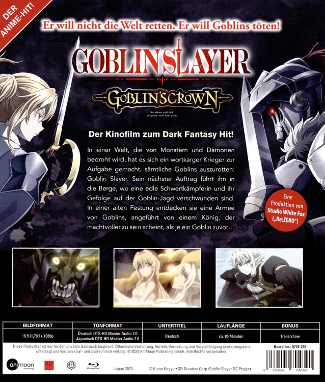 Produktbild: Goblin Slayer - The Movie - Goblin's Crown