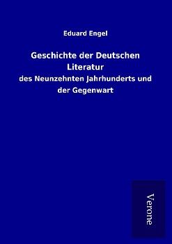 Produktbild: Geschichte der Deutschen Literatur