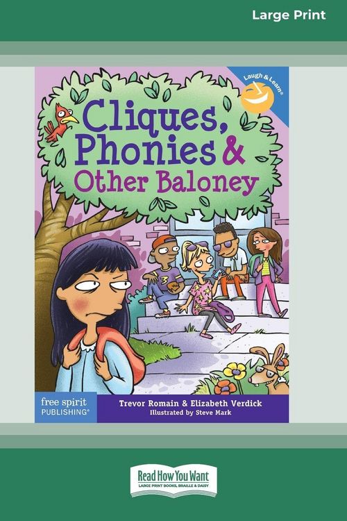 Produktbild: Cliques, Phonies, and Other Baloney [Standard Large Print 16 Pt Edition]
