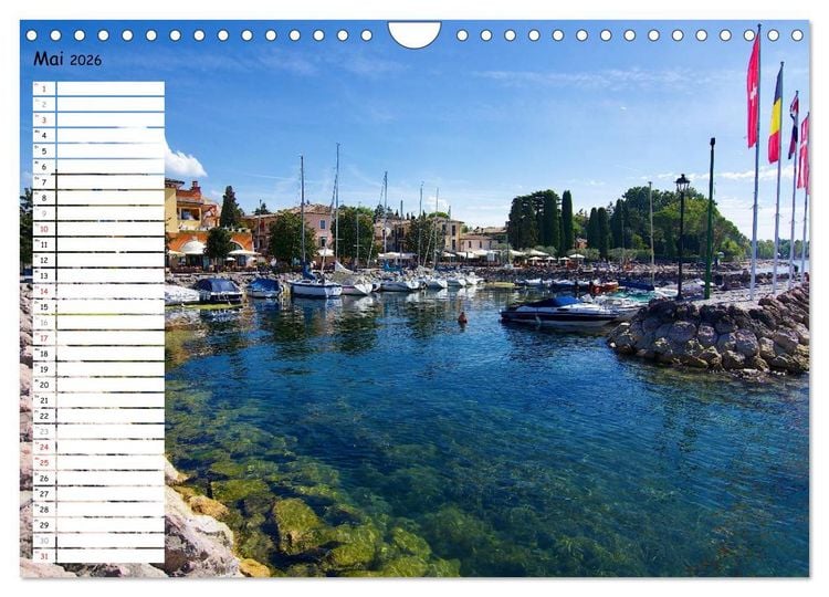 Produktbild: Lazise und Umgebung (Wandkalender 2026 DIN A4 quer), CALVENDO Monatskalender