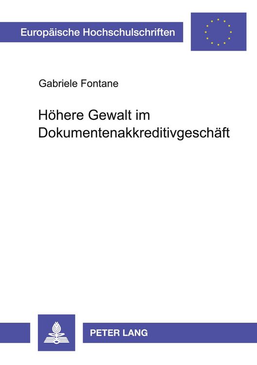 Produktbild: H&ouml;here Gewalt im Dokumentenakkreditivgesch&auml;ft