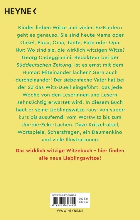 Produktbild: Das wirklich witzige Witzebuch