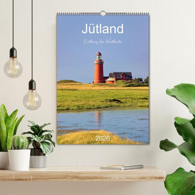 Produktbild: J&uuml;tland. Entlang der Westk&uuml;ste (Wandkalender 2026 DIN A2 hoch), CALVENDO Monatskalender