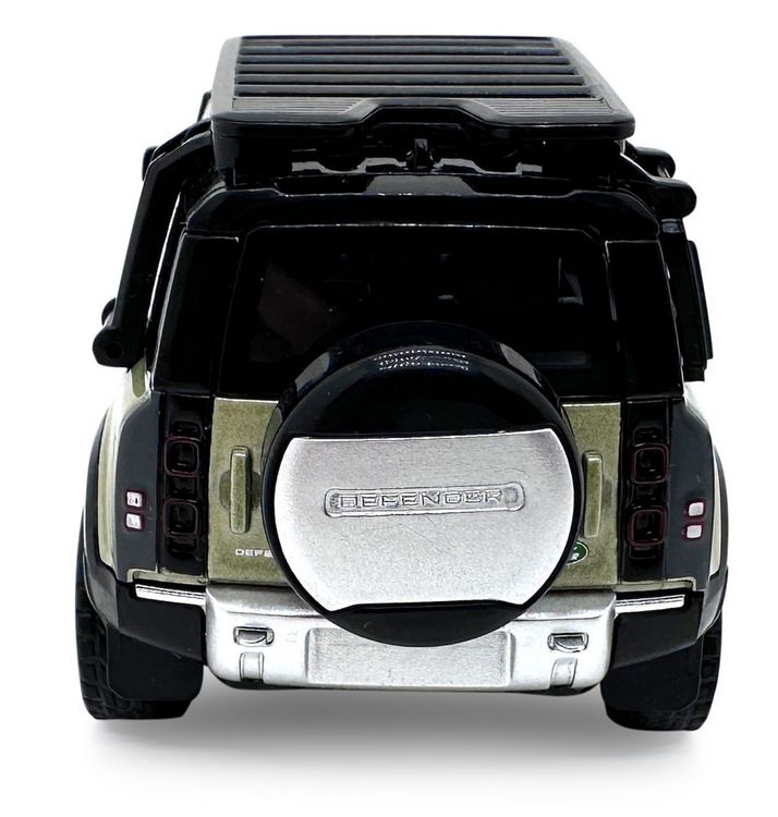 Produktbild: Land Rover Defender 110 Diecast 1:43 gr&uuml;n 2in1