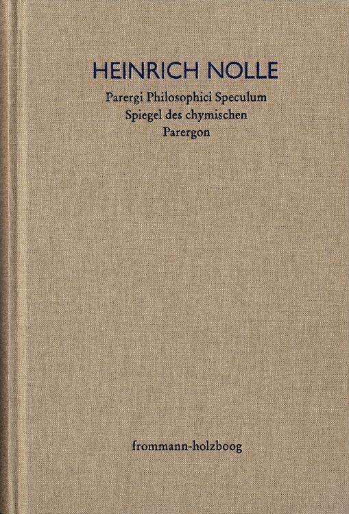 Produktbild: Parergi Philosophici Speculum. Spiegel des chymischen Parergon (1623)
