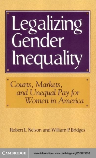 Produktbild: Legalizing Gender Inequality