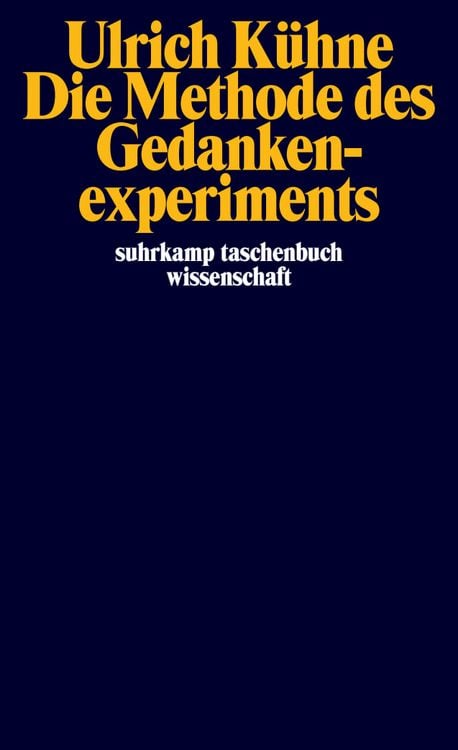 Produktbild: Die Methode des Gedankenexperiments
