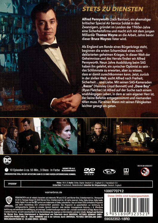 Produktbild: Pennyworth - Staffel 1 [3 DVDs]
