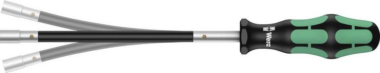 Produktbild: Wera 391 Werkstatt Steckschl&uuml;ssel-Schraubendreher Schl&uuml;sselweite (metrisch): 7 mm Klingenl&auml;nge: 167 mm