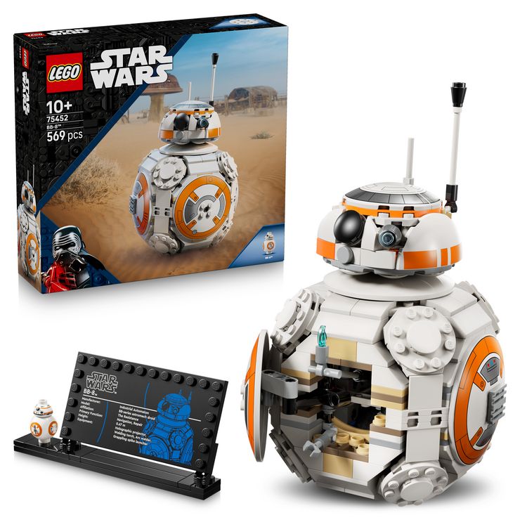 Produktbild: LEGO Star Wars Der Astromech-Droide BB-8 - Spielzeug ab 10 Jahren 75452