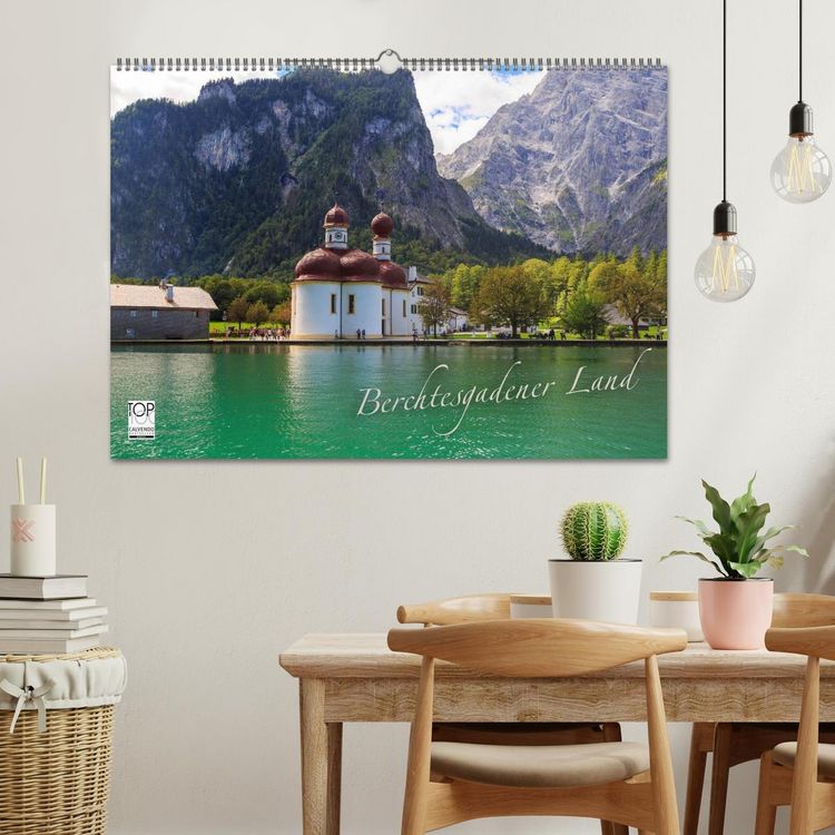 Produktbild: Berchtesgadener Land (Wandkalender 2026 DIN A2 quer), CALVENDO Monatskalender