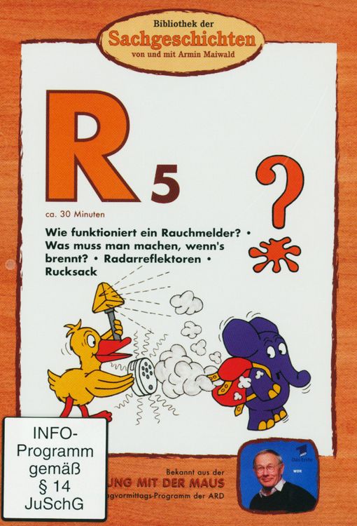 Produktbild: R5 - Rauchmelder/Was tun, wenn's brennt/Radarreflektoren/Rucksack (Bibliothek der Sachgeschichten)