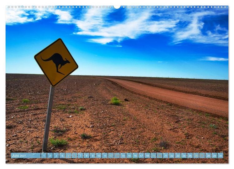 Produktbild: Roadtrip durchs Outback &ndash; Australiens wilde Seele (Wandkalender 2027 DIN A2 quer), CALVENDO Monatskalender