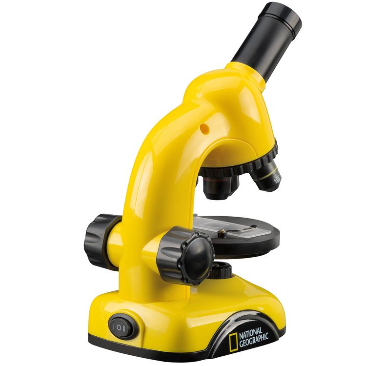 Produktbild: Bresser 14551 - NATIONAL GEOGRAPHIC Einsteiger-Mikroskop (gelb) 40-800x