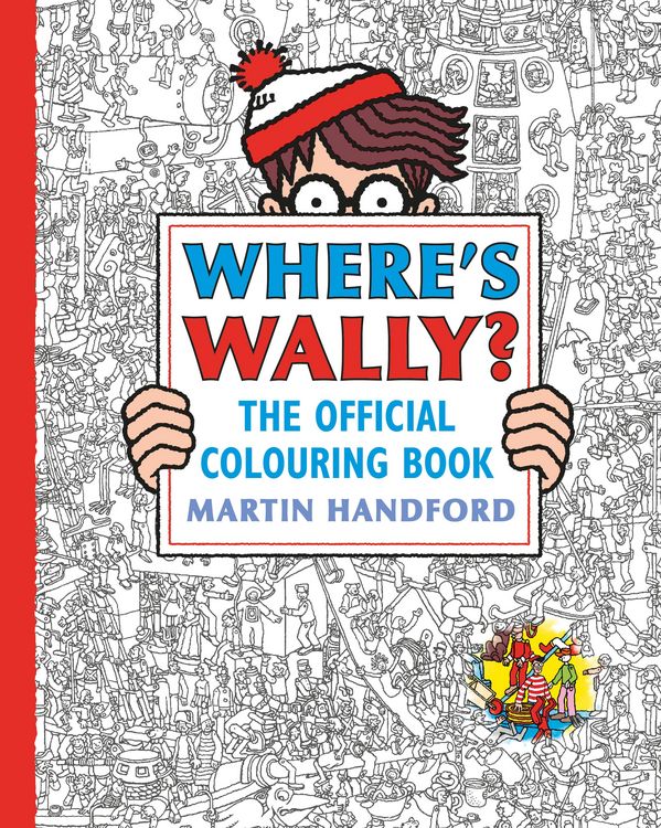 Produktbild: Where's Wally? The Official Colouring Book