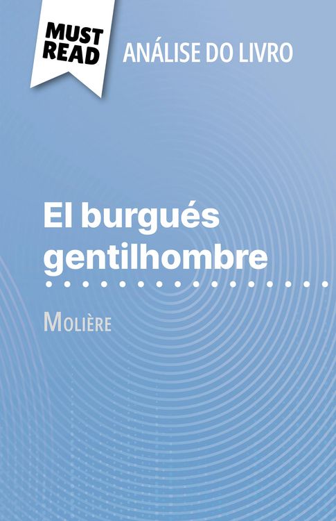 Produktbild: El burgu&eacute;s gentilhombre de Moli&egrave;re (An&aacute;lise do livro)