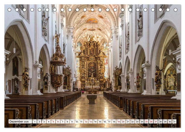 Produktbild: Landsberg am Lech (Tischkalender 2026 DIN A5 quer), CALVENDO Monatskalender