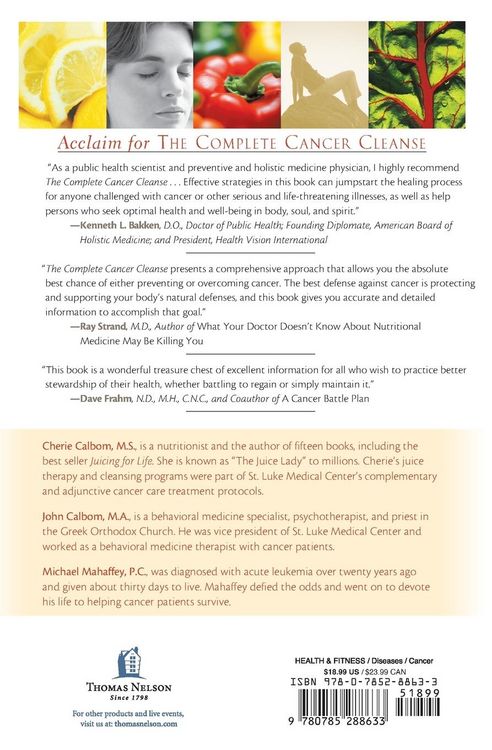 Produktbild: The Complete Cancer Cleanse