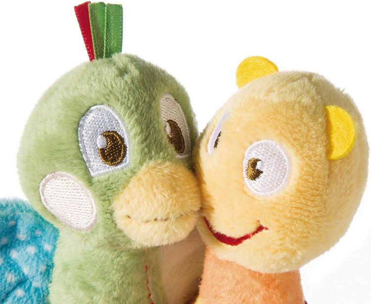 NICI 43947 - My First Nici, Pärchen Greifling Fritz der Spatz und Wurm Hugo
