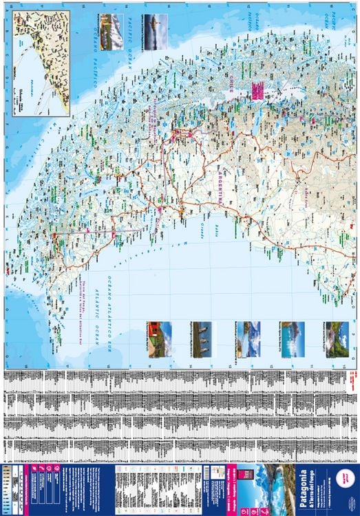 Produktbild: Reise Know-How Landkarte Patagonien, Feuerland / Patagonia, Tierra del Fuego (1:1.400.000)