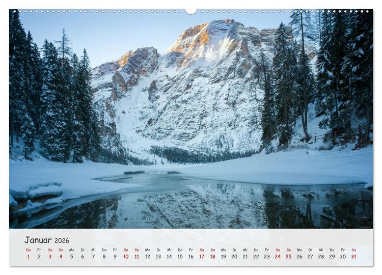 Produktbild: Italien - zwischen Dolomiten und Amalfik&uuml;ste (Wandkalender 2026 DIN A2 quer), CALVENDO Monatskalender