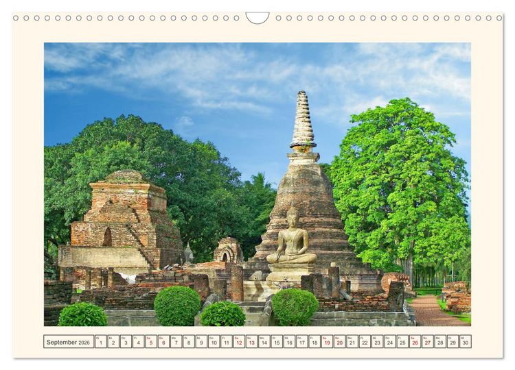 Produktbild: Asien von Orient bis Fernost (Wandkalender 2026 DIN A3 quer), CALVENDO Monatskalender