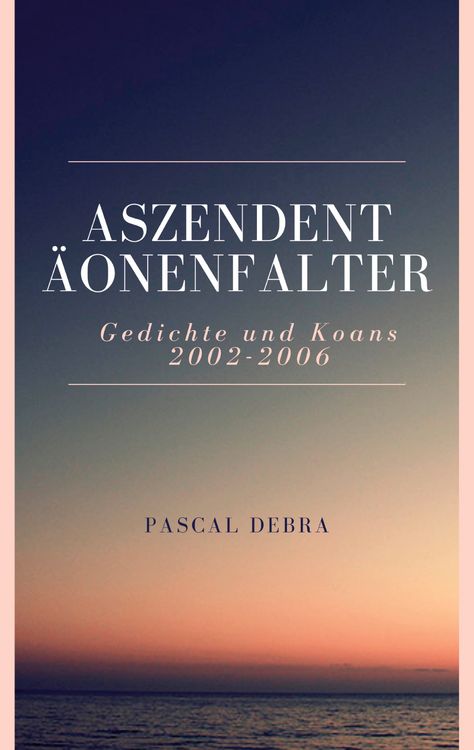 Produktbild: Aszendent &Auml;onenfalter