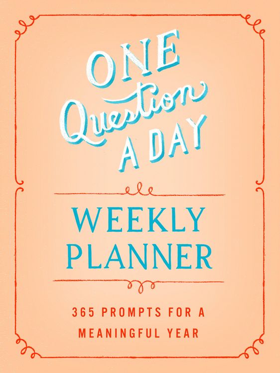 Produktbild: One Question a Day Weekly Planner
