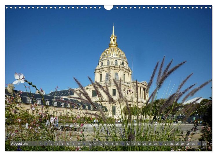 Produktbild: Paris Highlights Wandkalender 2026 DIN A3 quer (Wandkalender 2026 DIN A3 quer), CALVENDO Monatskalender