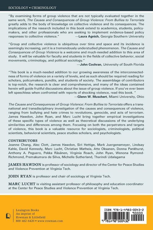 Produktbild: Causes and Consequences of Group Violence