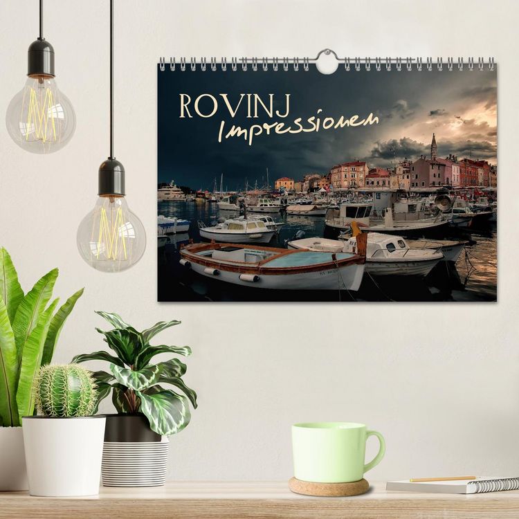 Produktbild: Rovinj Impressionen (Wandkalender 2026 DIN A4 quer), CALVENDO Monatskalender
