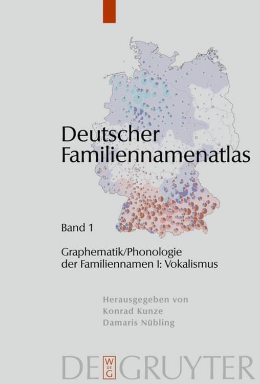Produktbild: Graphematik/Phonologie der Familiennamen I
