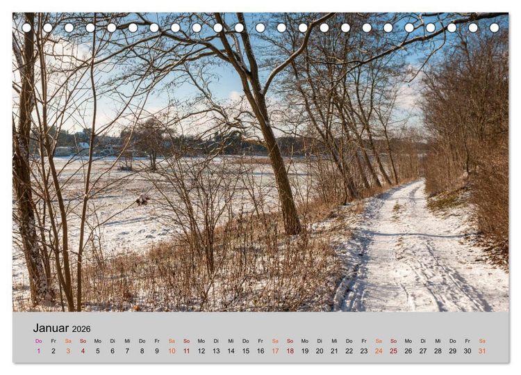 Produktbild: Joachimsthal am Rand der Schorfheide (Tischkalender 2026 DIN A5 quer), CALVENDO Monatskalender