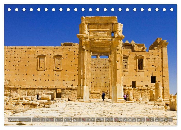 Produktbild: Palmyra - Historisches Syrien (Tischkalender 2026 DIN A5 quer), CALVENDO Monatskalender