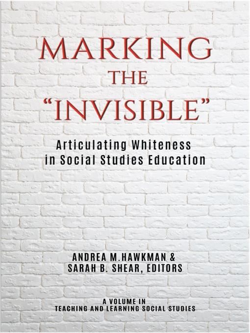 Produktbild: Marking the &quote;Invisible&quote;
