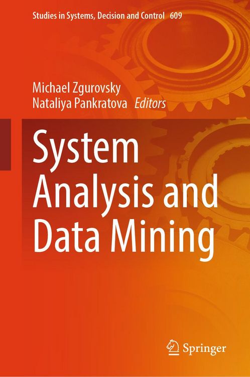 Produktbild: System Analysis and Data Mining