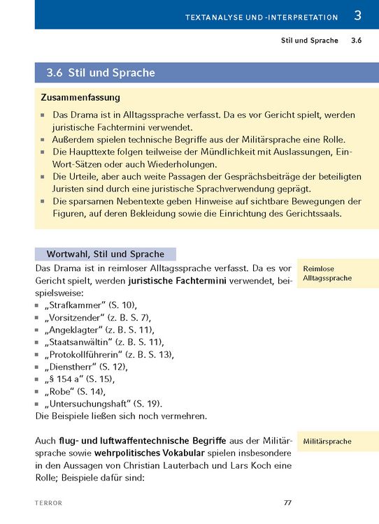Produktbild: Terror von Ferdinand von Schirach