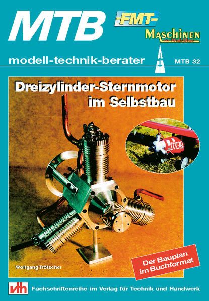 Produktbild: Dreizylinder-Sternmotor im Selbstbau