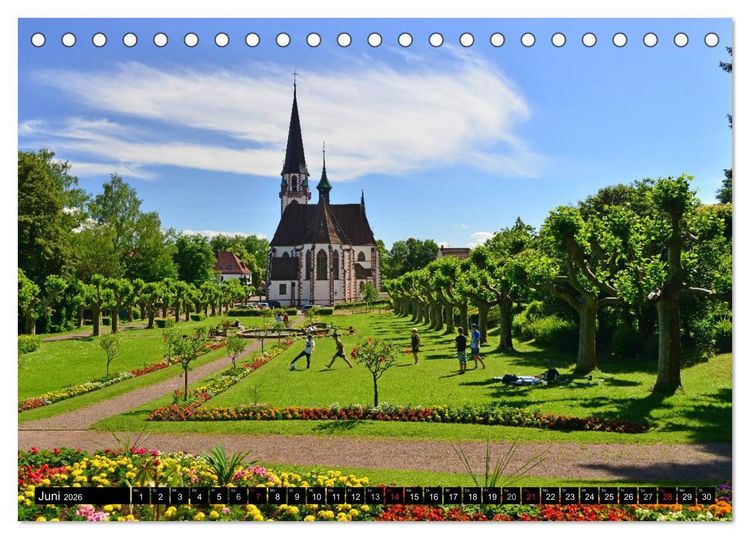 Produktbild: Emmendingen (Tischkalender 2026 DIN A5 quer), CALVENDO Monatskalender