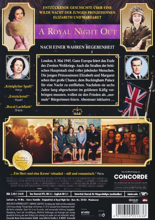 Produktbild: A Royal Night Out - 2 Prinzessinnen. 1 Nacht.